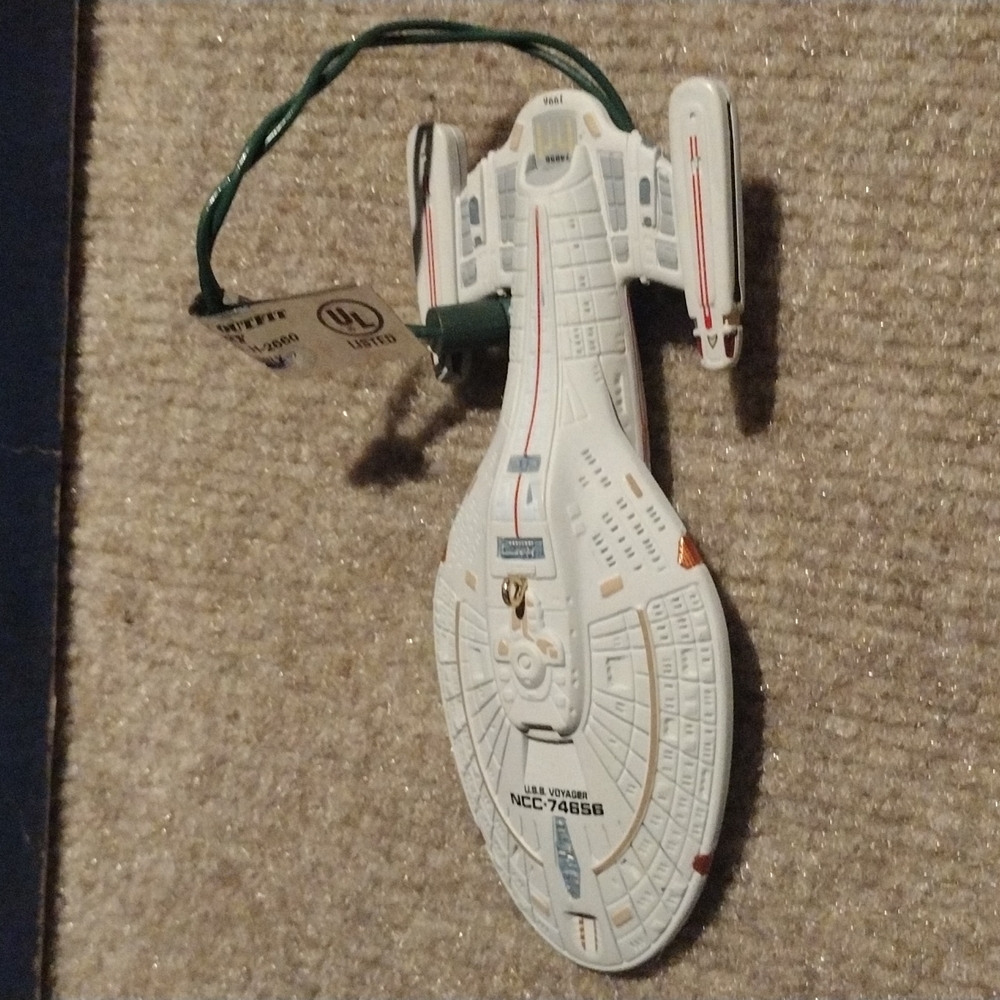 Star trek the USS Enterprise Christmas ornament by Hallmark